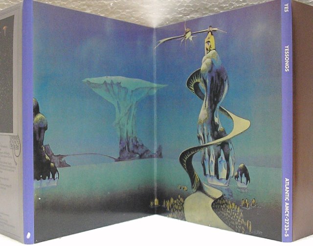 Gatefold Cover View 2, Yes - Yessongs
